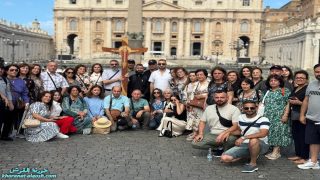 انطلاق حج كروب أبرشية ألقوش الكلدانية إلى أهم المزارات المسيحية في أوروبا – تموز 2025