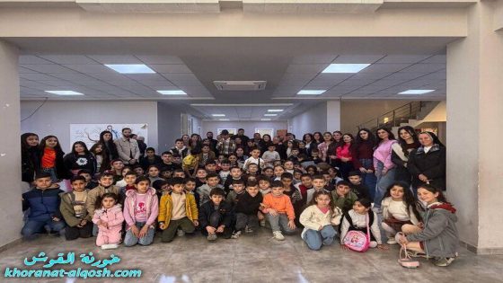 كادر التعليم المسيحي في القوش ينظم لقاءً يجمع جماعة المحبة والفرح مع أخوية مار ميخا ومار يوسف