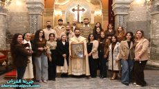 أجواء إيمانية في القوش احتفالًا بعيد مار يوسف البتول
