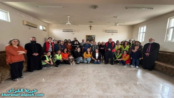 لقاء أخوي يجمع كاريتاس القوش وإخوتي مار ميخا ومار يوسف في أجواء إيمانية مميّزة