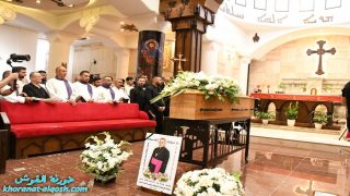 كرمليس تودّع ابنها الراعي البار، المطران مار بولس ثابت يُوارى الثرى في أرض مولده