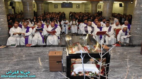 صلوات، انزال الصليب و زوياح القبر في القوش بمناسبة جمعة ” الآلام ” العظيمة